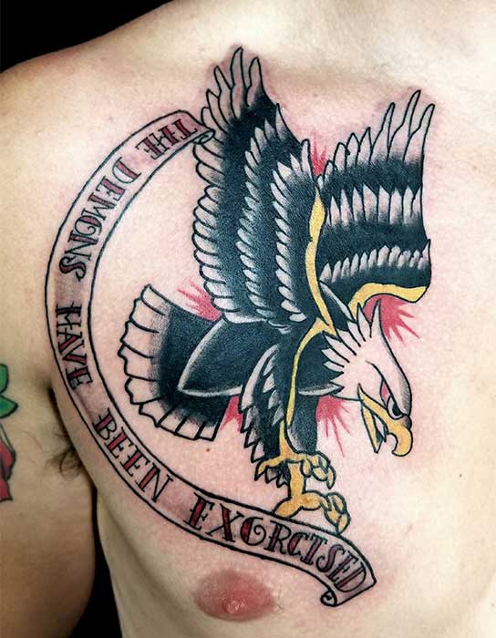 American-eagle-traditional-tattoo