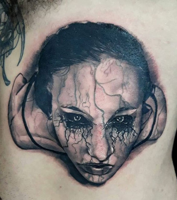 realistic-zombie-tattoo
