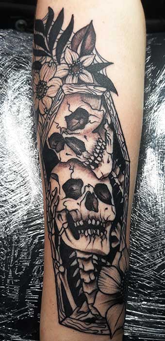 traditionl skulls tattoos traditionl skulls tattoos
